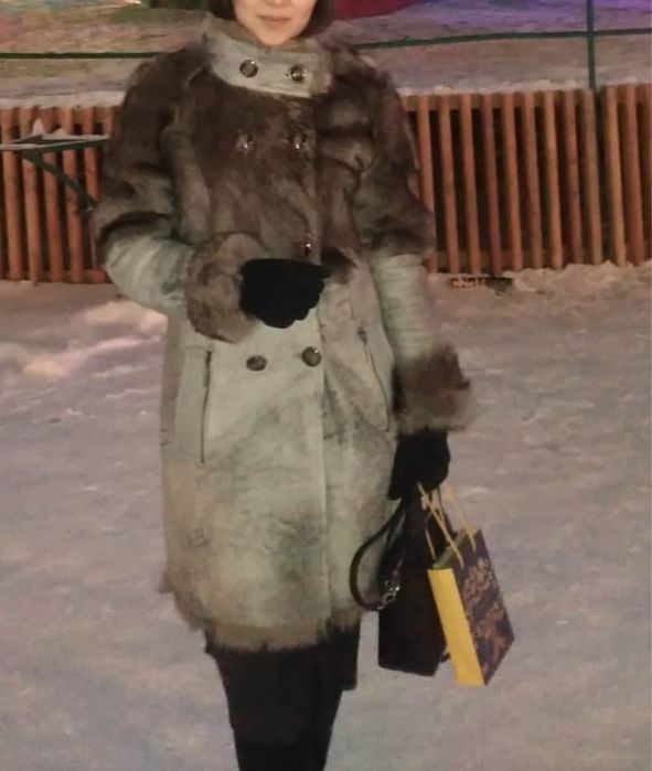 Дубленка с натуральным мехом