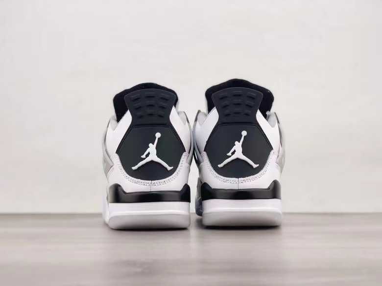 Nike Jordan Retro 4 Military Black Мъжки Дамски Маратонки 36-47