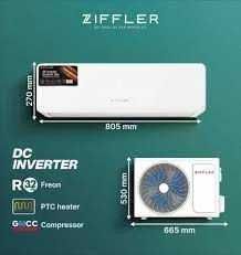 кондиционер ziffler 12 inverter скидка +доставка