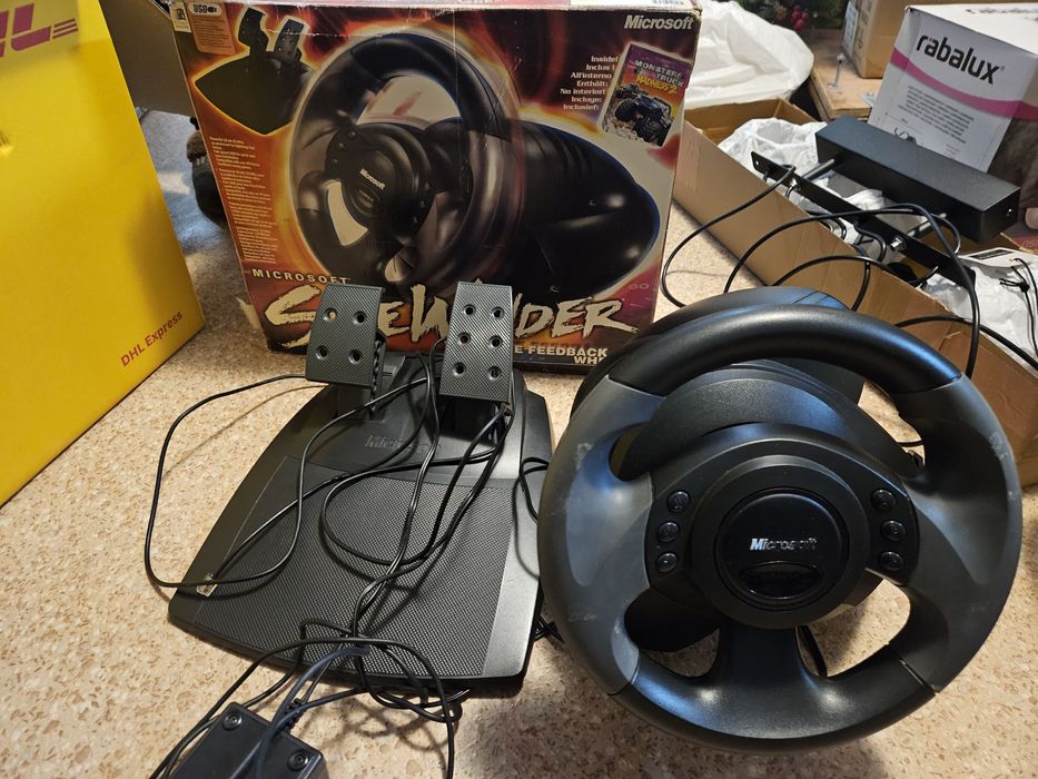 Vand volan Microsoft force feedback