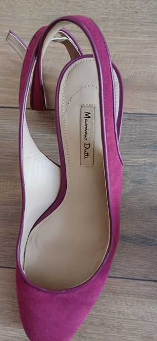 Туфли, цвет малиновый, 37 размер
