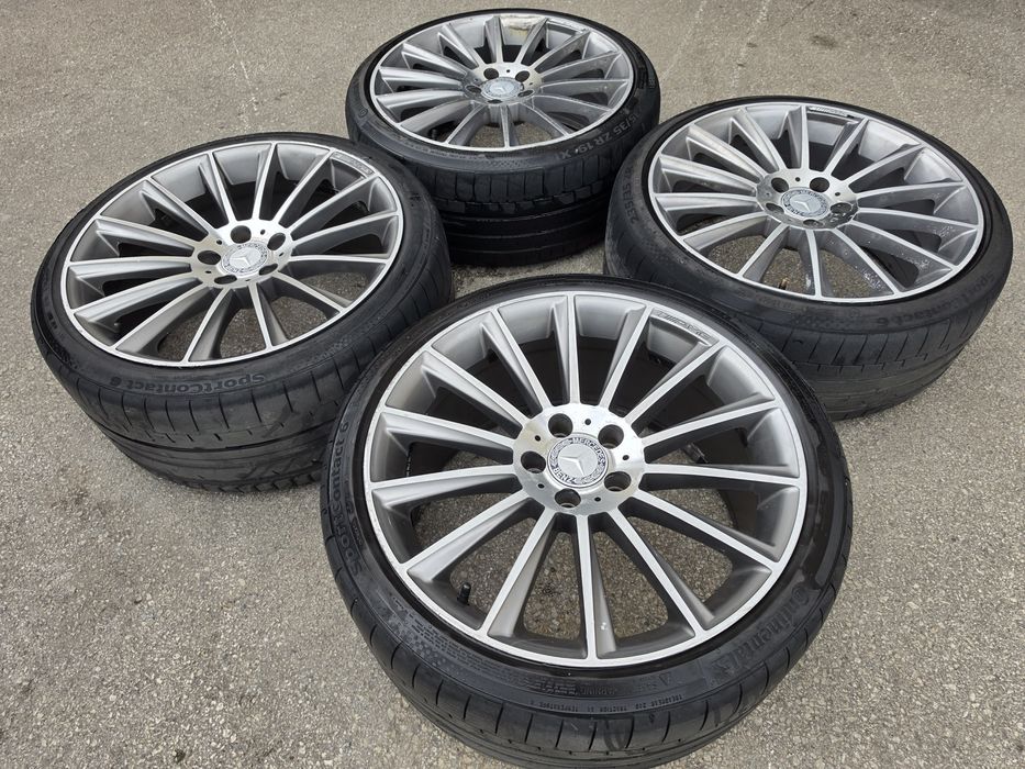5х112/19 Мерцедес AMG Спорт Пакет с гуми 5x112/19 Mercedes
