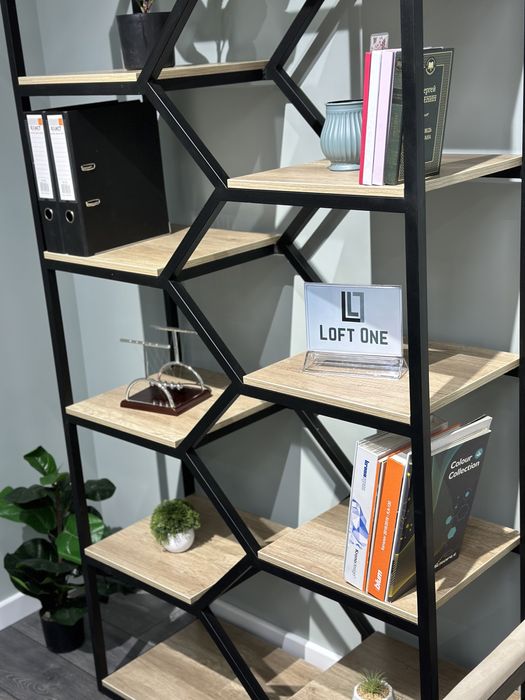 Стеллаж в стиле лофт, шкаф полки от производителя Stelaj birinchi qol