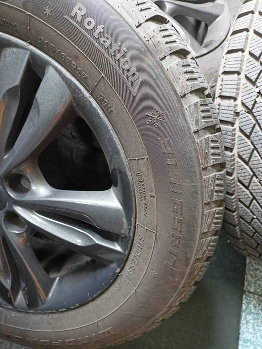 Джанти със зимни гуми