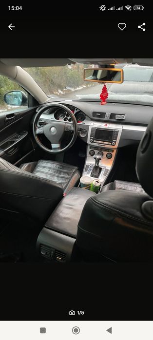 Sertărașe bord cu trimuri și buton avarii Volkswagen Passat B6