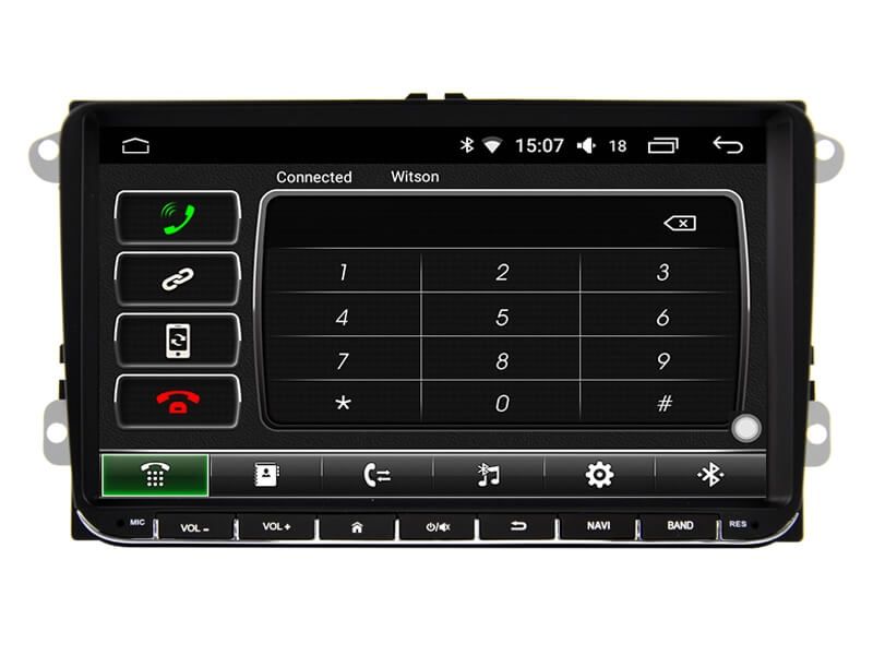 Мултимедия с Android 15 за VW, Skoda, Seat 2004-2015 HC8227  9 inch