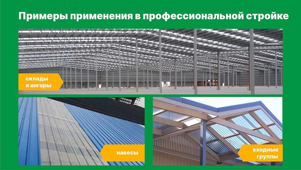 Профилированный поликарбонат 1,3мм