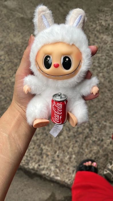 Мягкая игрушка Лабубу  с Coca Cola 1шт