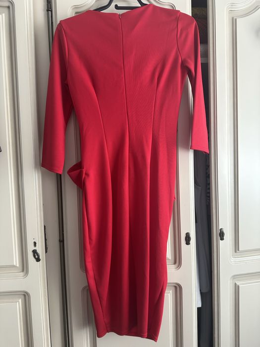 Rochie rosie mulata - marime S