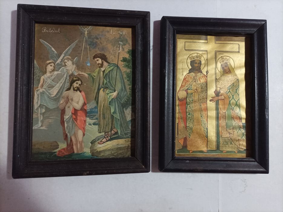 BIBLIA cu imagini 1952 - Icoane Cromolitografii anii '50