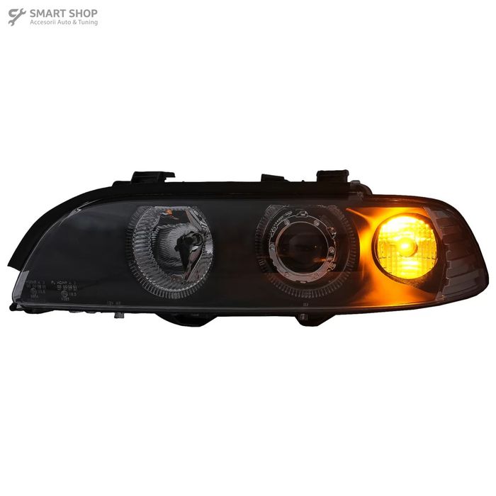 Faruri Angel Eyes BMW Seria 5 E39 (1995-2000) Angel Eyes Negru
