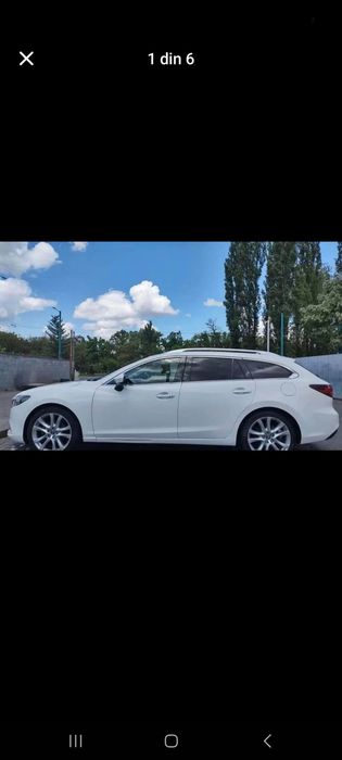 Vând mazda 6 skiactiv extrafull 2014 euro 6 2.2 diesel