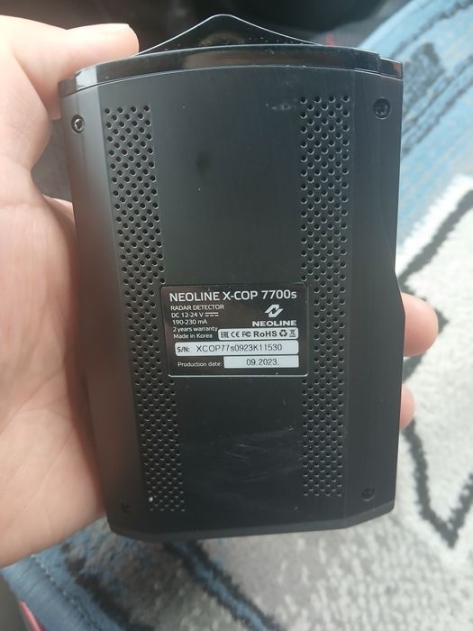 Антирадар 7700s black