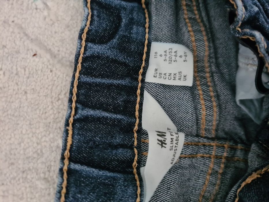 Lot 2 perechi pantaloni H&M  Sinsay, marimea 116