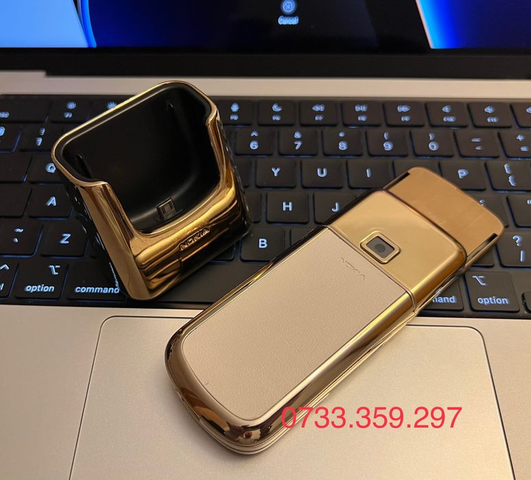 Nokia 8800 ARTE Gold Edition CA NOU ! RARITATE ! Telefon colectie