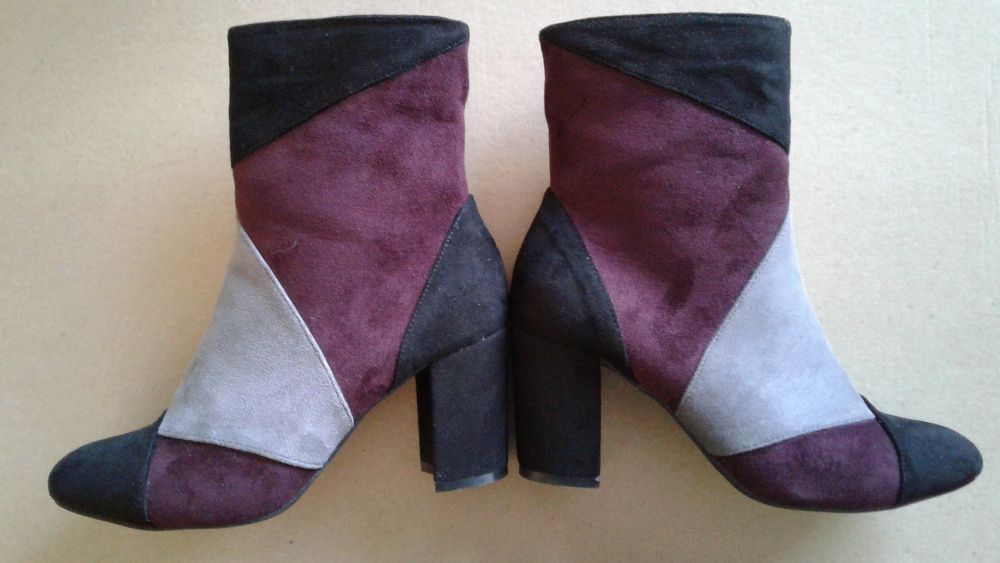 Дамски боти естествен велур "Glamorous"