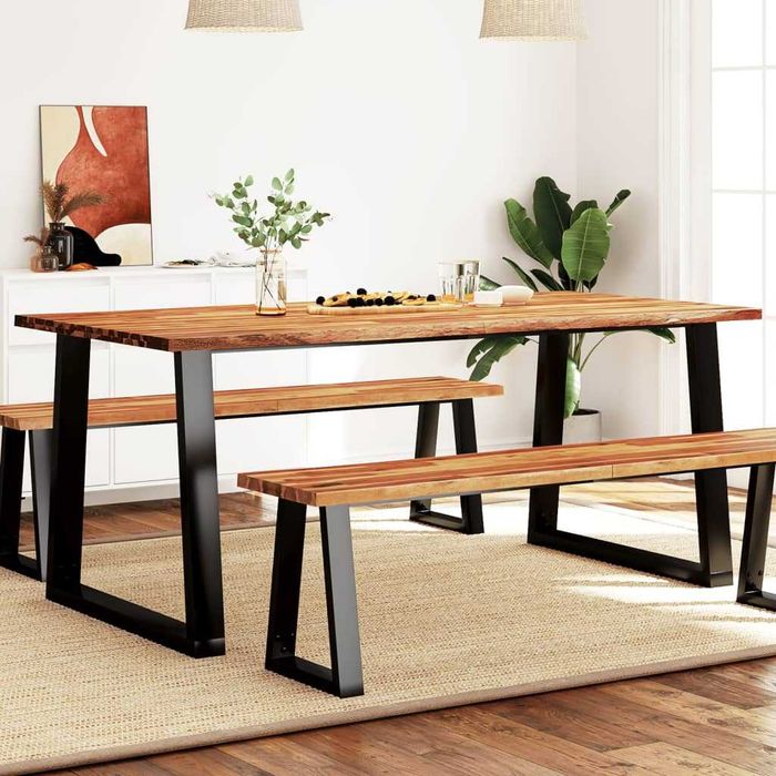 Picioare Masa Lemn Legs Table Acacia Zara Home Vidaxl Mobexpert IKEA
