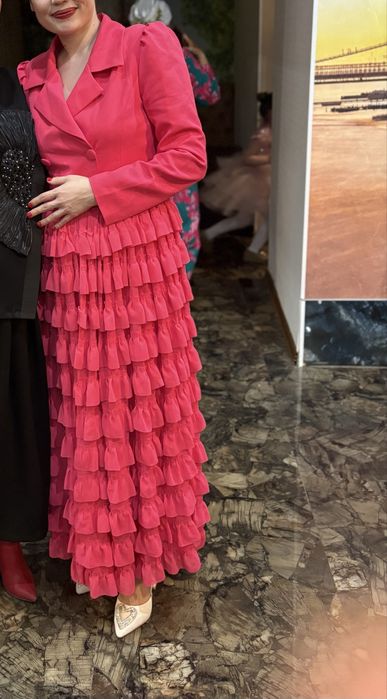 женские платья розовый