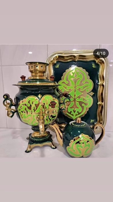 Қазақи нақышта самаурын.