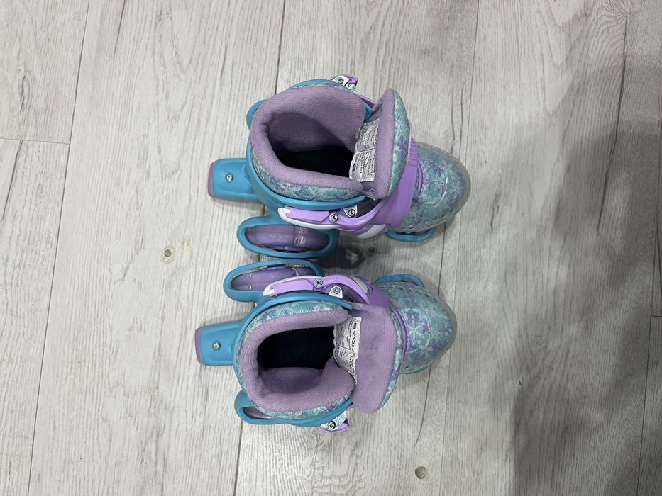 Регулируеми кънки BYOX с PVC колелца LITTLE BEETLE Frozen GIRL XS/26-29/