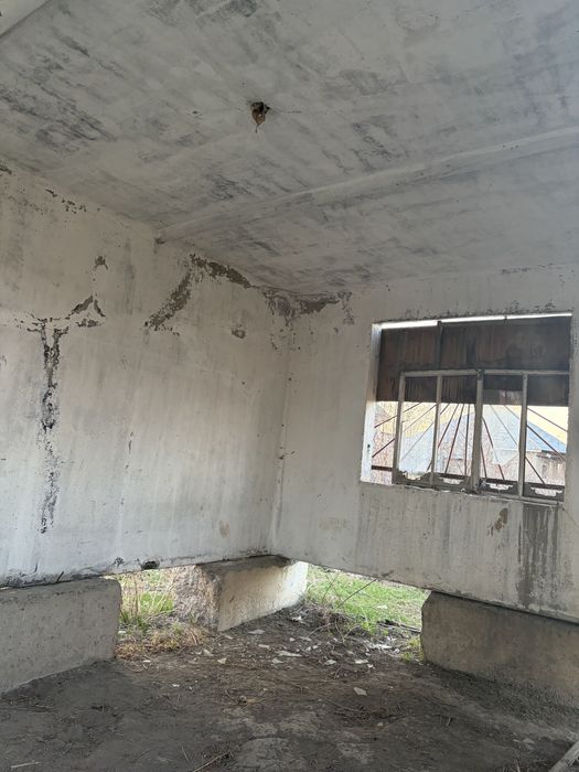 Бетонный каркасный дом