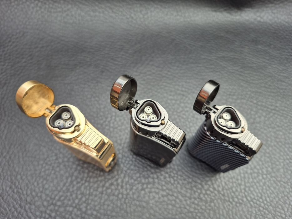 Запалка за пури JOBON в подаръчна кутия,три цвята L-0304