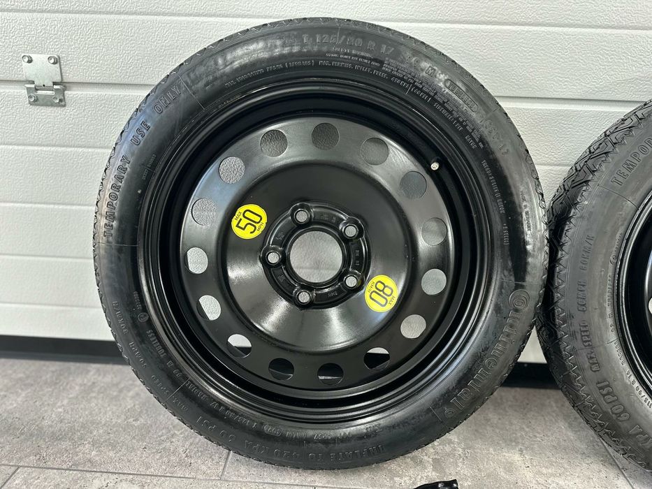 Kit rezerva Slim BMW 17" SI 16" NOU Cheie și cric originale!