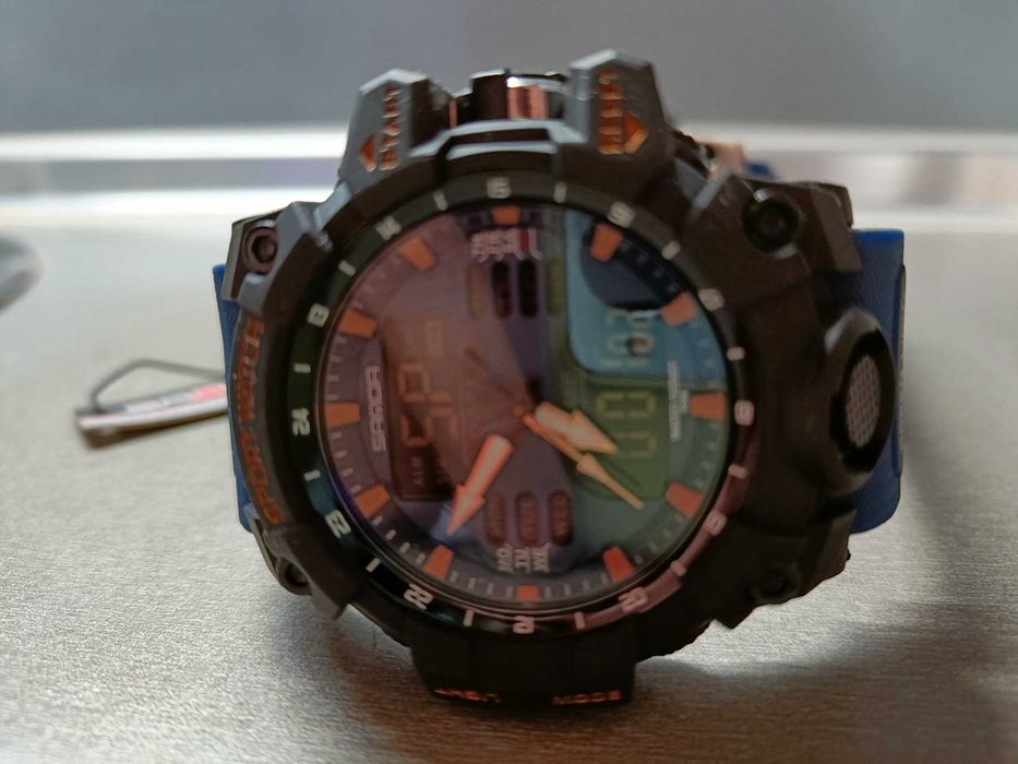 Мъжки спортен часовник Sanda - Черен