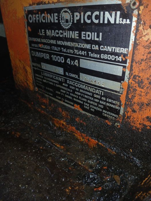 Dumper 4x4, functional 100 %