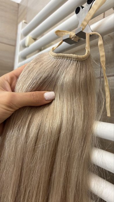 Coadă din păr natural( Blond )