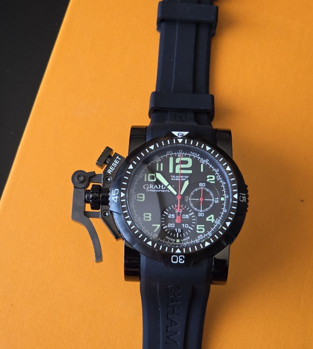 Graham black chrono