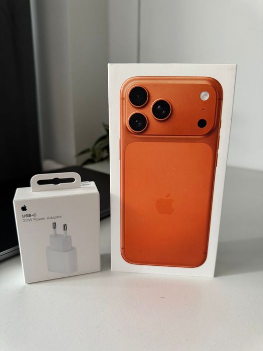 iphone 17 pro max 256gb cosmic orange , sigilat, esim