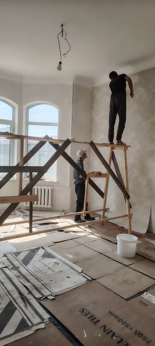 малярка,отточенто ,кафел,имулся ,обой,ремонт офис ва хонодон