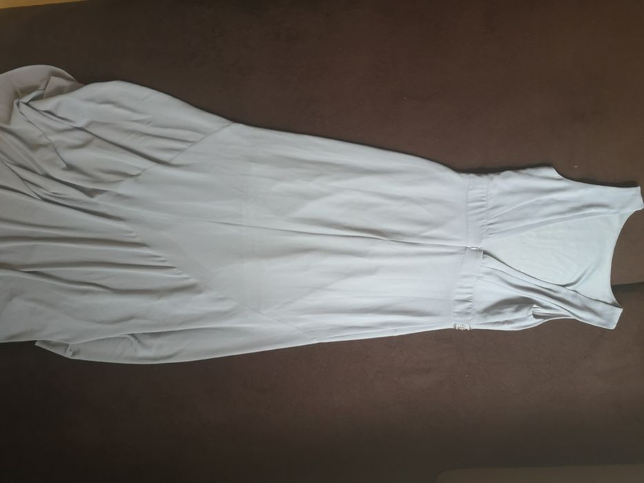 Официална синьо сива рокля tfnc london