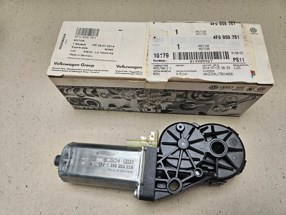 Motor motoras reglaj spatar scaun stanga fata Audi A3 2004-2013,Audi A4 2005-2008,Audi A6 2005-2011,Audi Q7 2007-2015 - 4F0959761