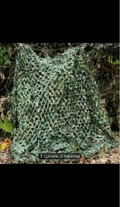 Plasă camuflaj premium 24 m2 pânza Oxford 150D