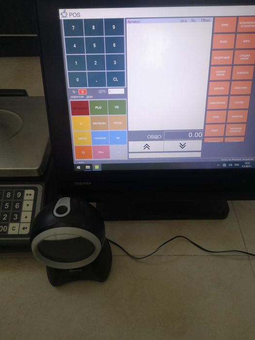 ТЪЧ пос система за магазин