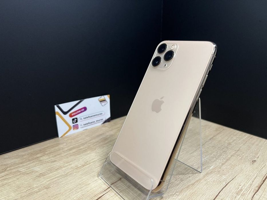 Iphone 11 Pro 256Gb Gold Second-Hand 3 ani garanție, Telefoane Mures