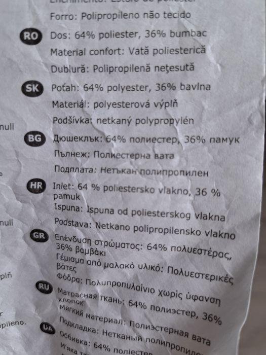 Матрак Malvik IKEA 90×200×14см