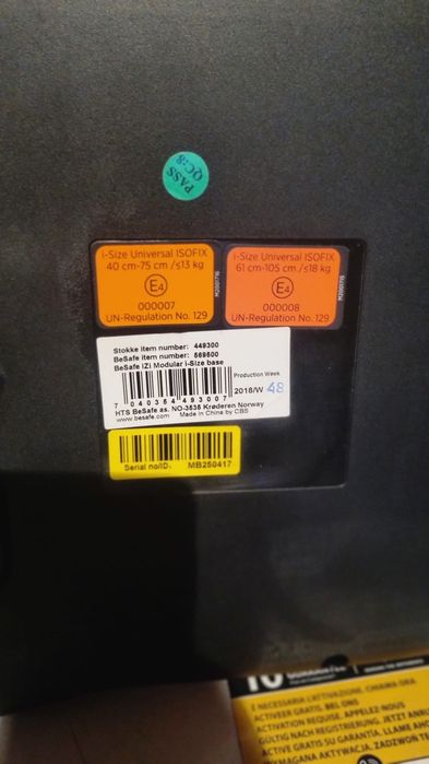 Scaun auto Isofix Britax Romer Advansfix IV R, 9-36 kg gri