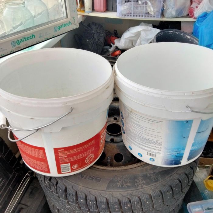Вёдра пластиковые