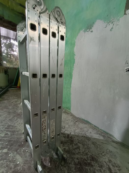 Многофункционална алуминиева стълба