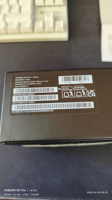 СПЕШНО Продавам смарт часовник Huawei Watch 5 lte