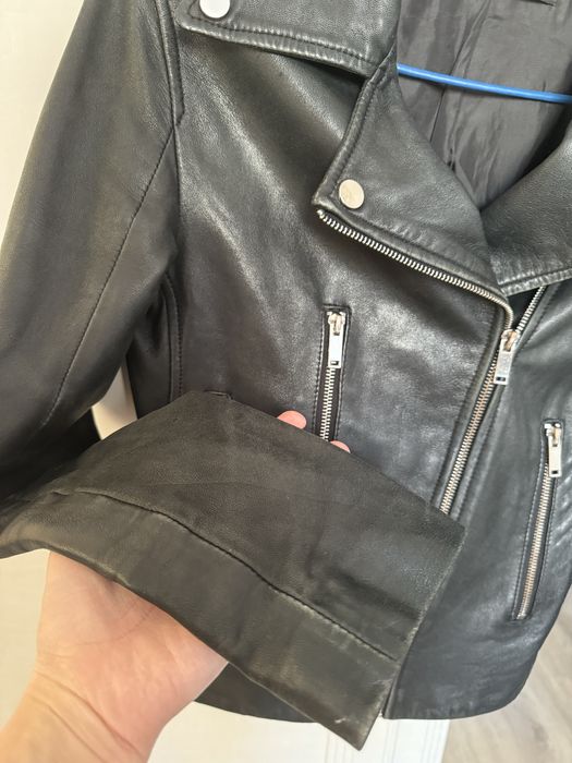 Кожаная куртка Zara