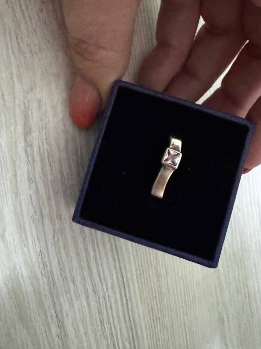 Серебряное кольцо 925, размер примерно 18-19