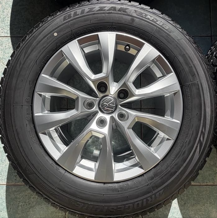 Roti jante VW Amarok Touareg 7L R5 R17 245/65/17 Bridgestone iarna
