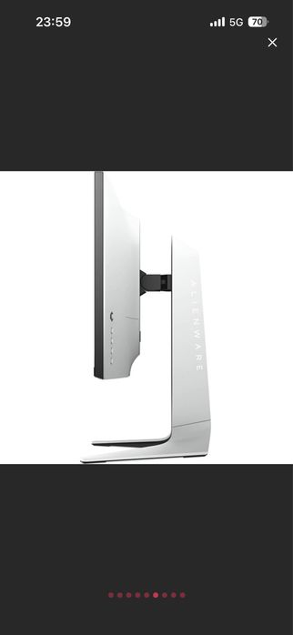 Monitor Gaming LED IPS DELL Alienware AW2720HFA, 27", Full HD, 240Hz, AMD Free-Sync, negru-argintiu