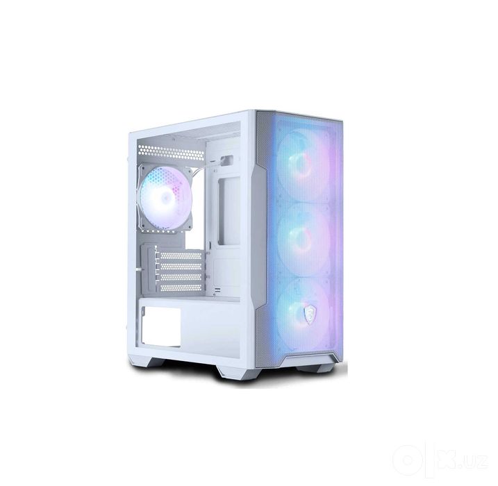 - Компьютерный корпус MSI MAG FORGE M100R White