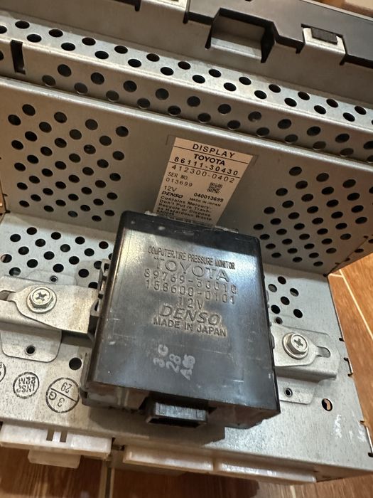 Мультимедия, дисплей, экран от Lexus gs s190