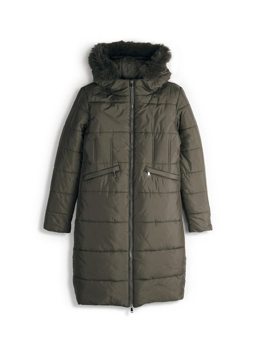 Дамско дълго зимно яке